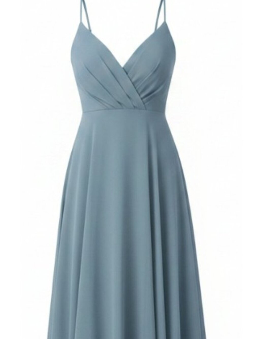 Lulus All About Love Slate Blue Maxi Dress Size Small NWOT - Picture 13 of 13